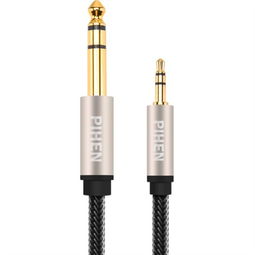 品恒 PH YPX044 3.5mm 转 6.5mm 音频连接线，便捷连通你的音频世界